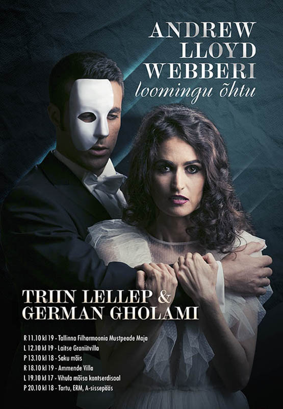 Triin Lellep ja German Gholami „Andrew Lloyd Webberi loomingu õhtu“
