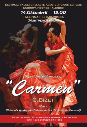 ''Carmen'' Euroopa Noored Talendid