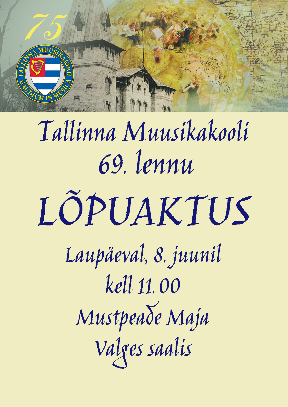 Tallinna Muusikakooli 69. lennu kontsert-aktus