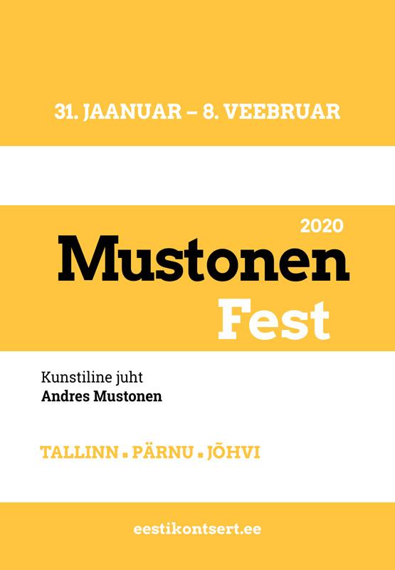 MustonenFest 2020. Eesti Rahvusmeeskoor, Israel Nachman (Iisrael), dir A. Mustonen