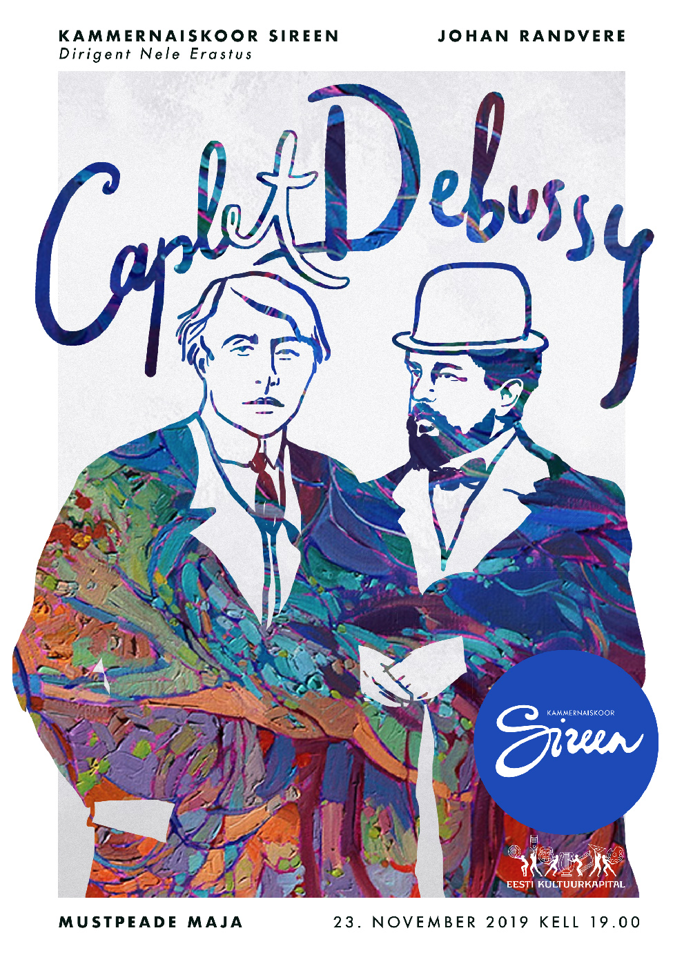 Caplet. Debussy - Kammernaiskoor Sireen ja Johan Randvere