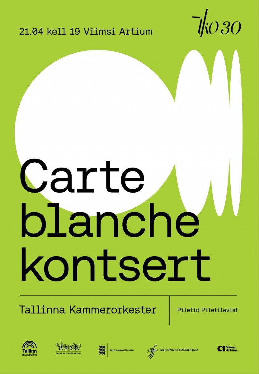 Carte blanche - kõik selgub kontserdil