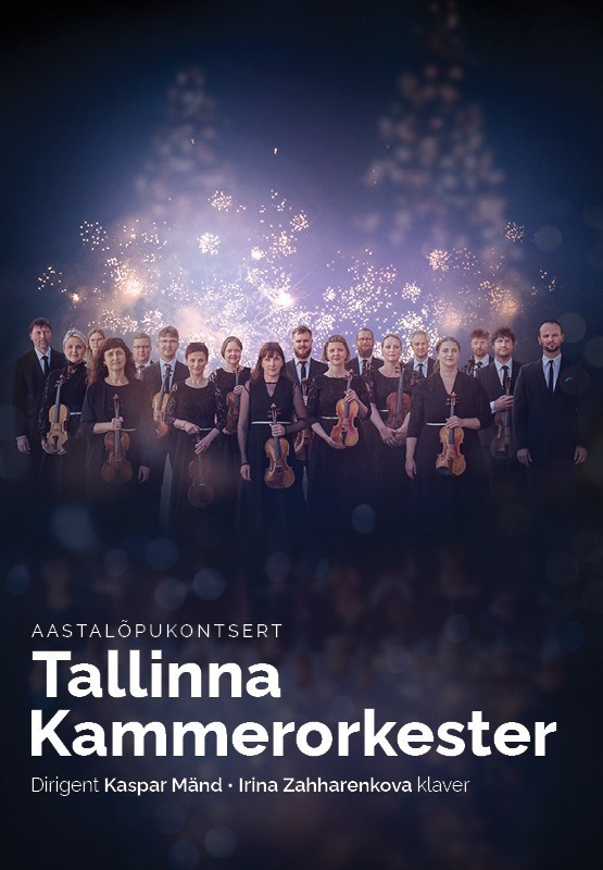Aastalõpukontsert. Tallinna Kammerorkester, dirigent Kaspar Mänd (Tartu)