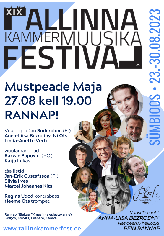 XIX Tallinna Kammermuusika Festivali kontsert 
