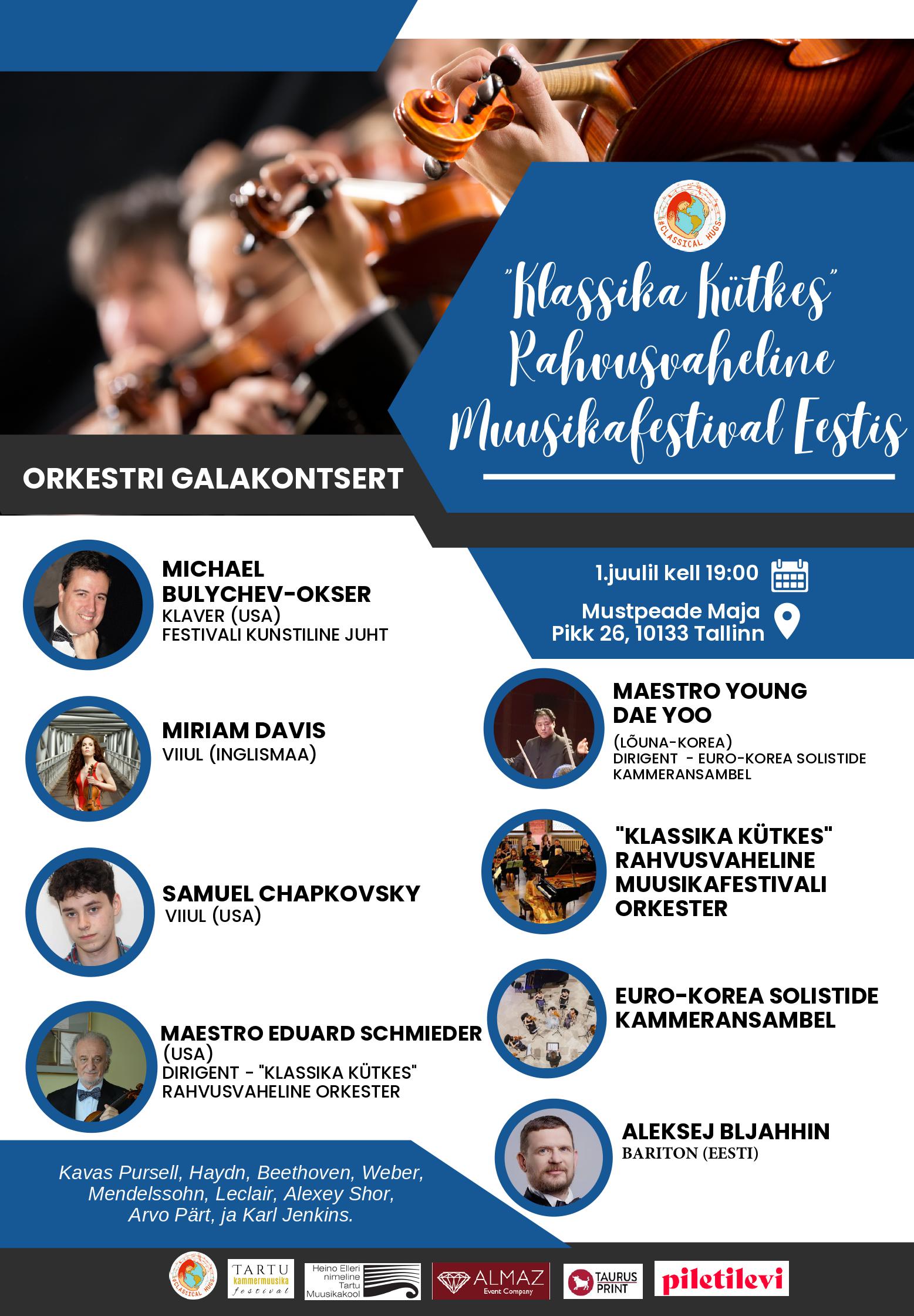 Orkestri Galakontsert / Klassika Kütkes Muusikafestival